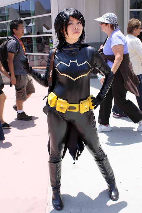 Batman Superhero Costume Batgirl Tight Suit